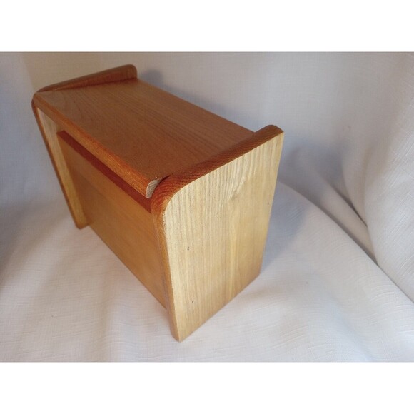 Alco Classic Oak Recipe Box New In Box Recipe Box - Picture 7 of 11